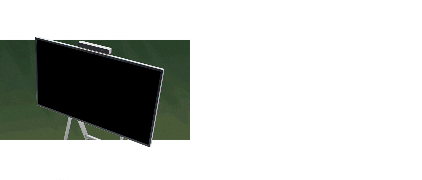 The image shows the LG One:Quick Flex can be rotated vertically (counterclockwise) and horizontally (clockwise).
