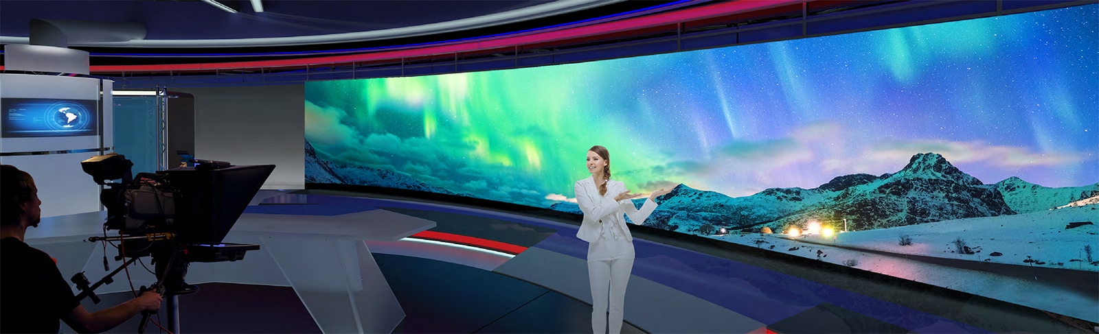 Even when viewed from a side angle, the LBAF technology accurately represents true colors due to its elongated and wide format.