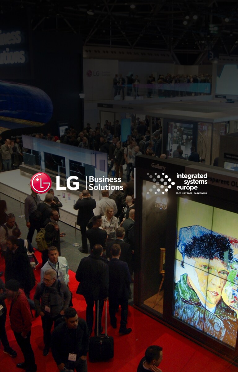 Again in Spain  ISE 2022 With LG Information Display