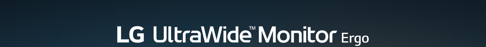 LG UltraWide™ Monitor Ergo