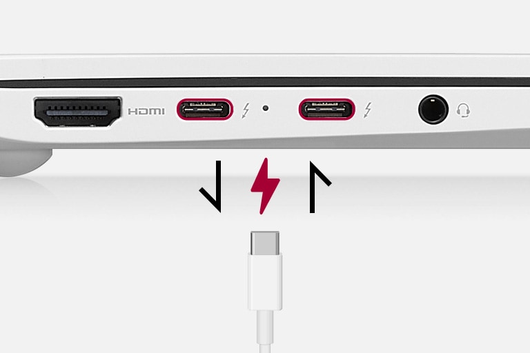 In and Out Charging with USB-C power delivery technology.