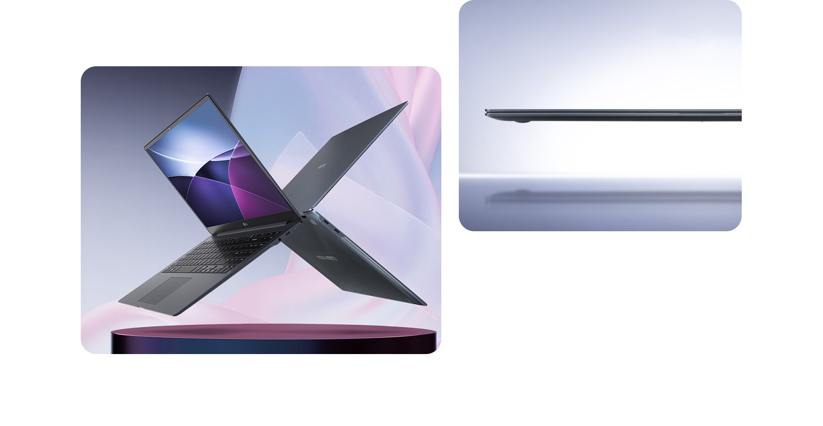 premium and immersive neptune blue color.