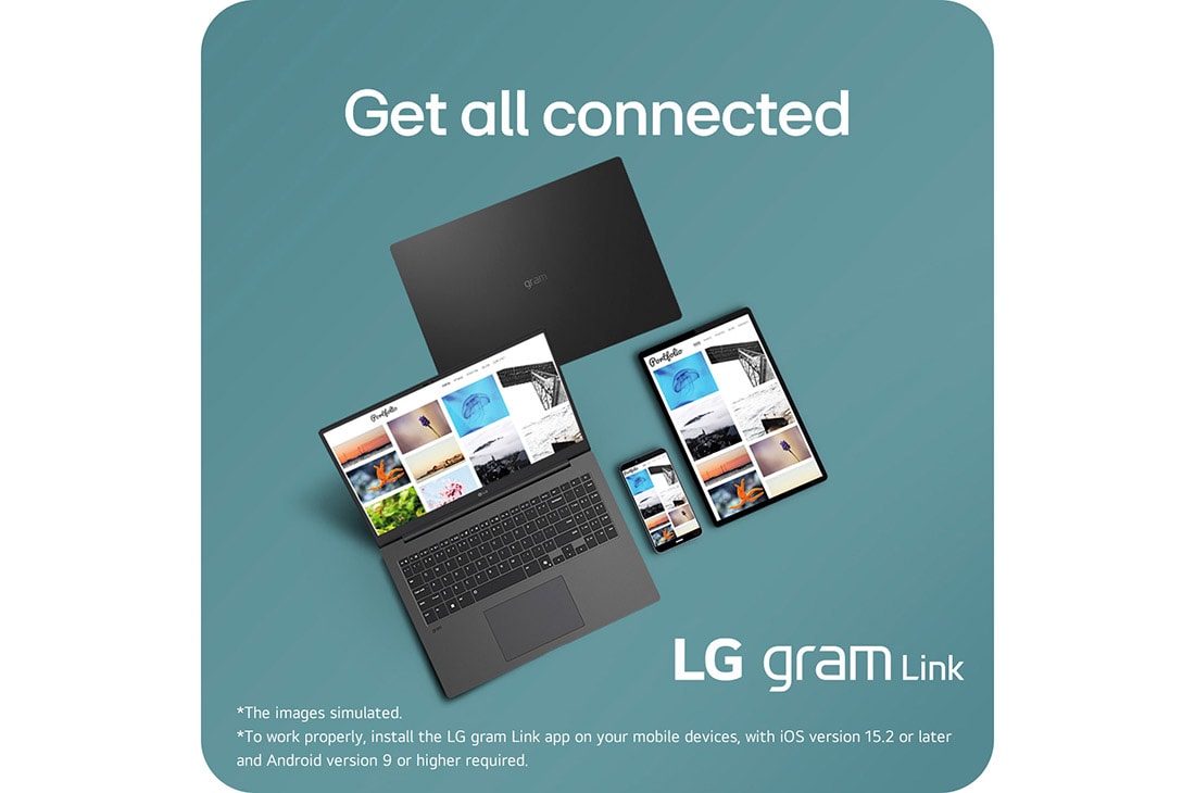 LG gram 15” |  Lightweight Intel® Core™ Ultra Processor Laptop | Windows 11 Pro, gram Hybrid AI, Copilot, LG gram Link, FHD Anti-glare IPS display, lifeview, 15Z90T, thumbnail 18