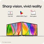 LG gram 15” |  Lightweight Intel® Core™ Ultra Processor Laptop | Windows 11 Pro, gram Hybrid AI, Copilot, LG gram Link, FHD Anti-glare IPS display, lifeview, 15Z90T, thumbnail 15