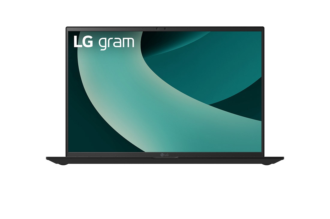 LG gram 16'' |  Lightweight Intel® Arrow Lake H Laptop | Windows 11, gram AI, Copiliot, LG gram Link, WQXGA 16:10 Anti-glare IPS touchscreen , Front view, 16Z90T