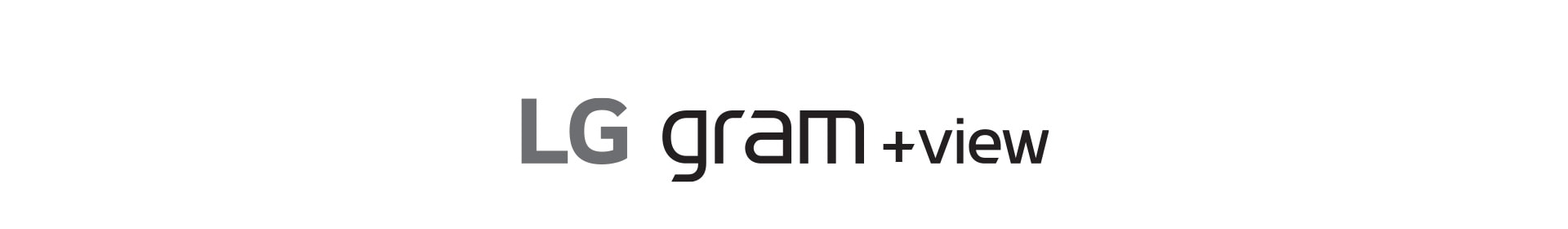 LG gram +view logo.	