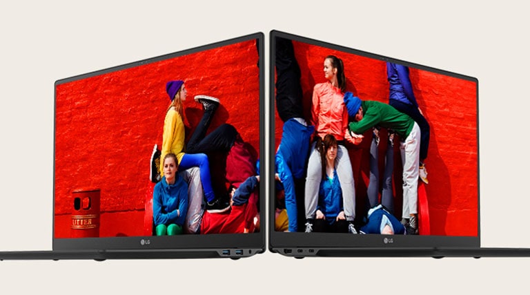 LG gram offer precise image with IPS LCD display.	
