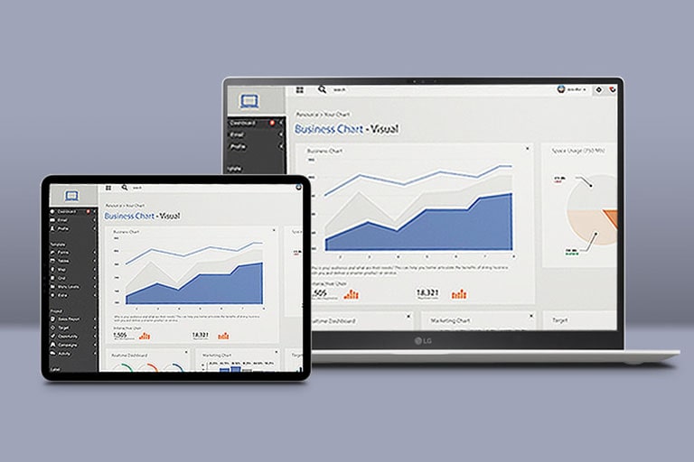 easy dual control-touchpad-mouse-control with connected devices.	