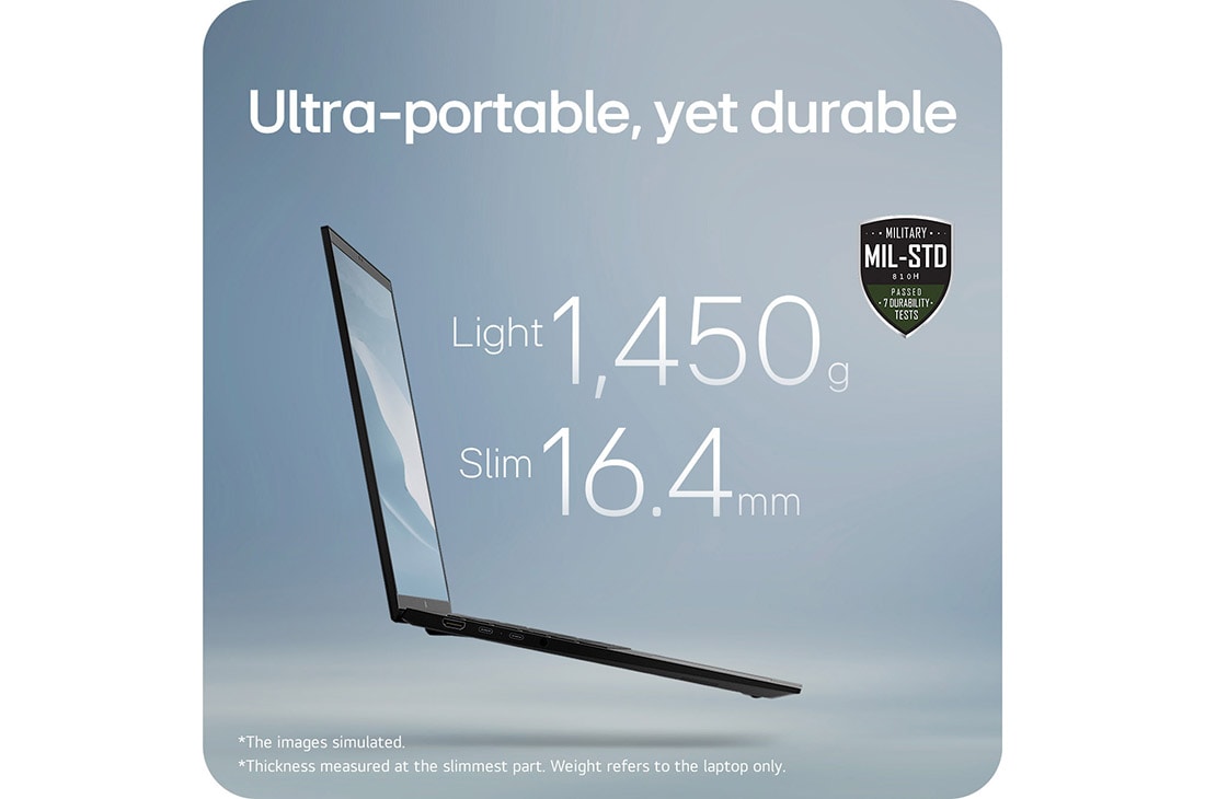 LG gram 17'' |  Lightweight Intel® Core™ Ultra Processor Laptop | Windows 11 Pro, gram Hybrid AI, Copiliot+ PC, LG gram Link, WQXGA 16:10 Anti-glare IPS touchscreen, Lifeview, 17Z90TL, thumbnail 17