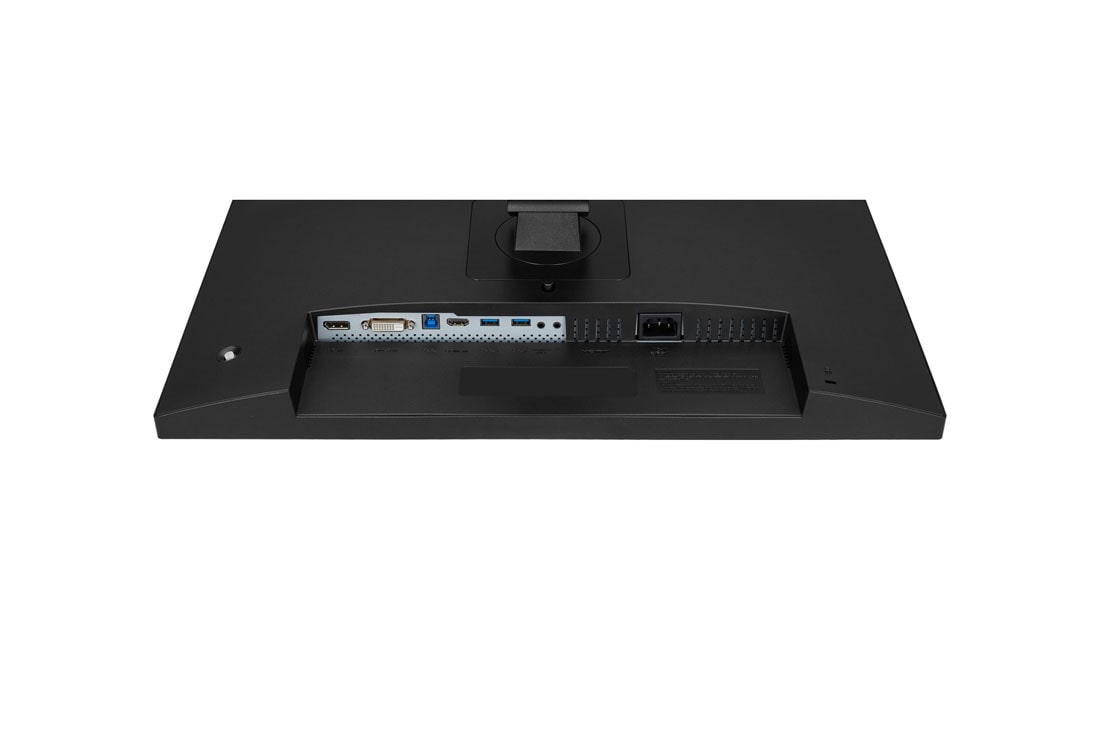 LG 24-inch 16:10 WUXGA (1920x1200) IPS Monitor, close-up view of ports, 24BQ55WY, thumbnail 8