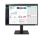 LG 24-inch 16:10 WUXGA (1920x1200) IPS Monitor, front view, 24BQ55WY, thumbnail 1