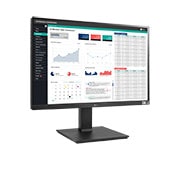 LG 24-inch 16:10 WUXGA (1920x1200) IPS Monitor, +15 degree side view, 24BQ55WY, thumbnail 3