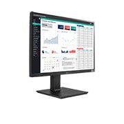 LG 24-inch 16:10 WUXGA (1920x1200) IPS Monitor, +30 degree side view, 24BQ55WY, thumbnail 4