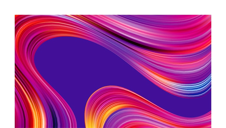 clear and accurate color representation supported by color calibration.