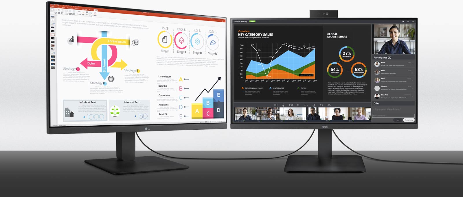 Full HD IPS Display providing with wide viewing angle.