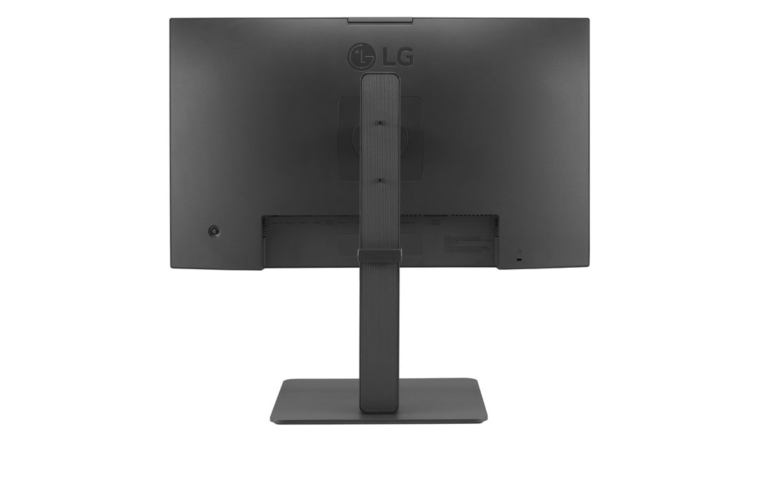 LG 23.8-inch Full HD (1920x1080) IPS Monitor with Built-in Webcam & Mic, rear view, 24BR750C, thumbnail 10