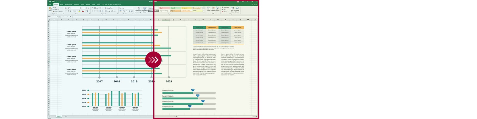 Reader Mode adjusts color temperature and luminance like reading a paper book.