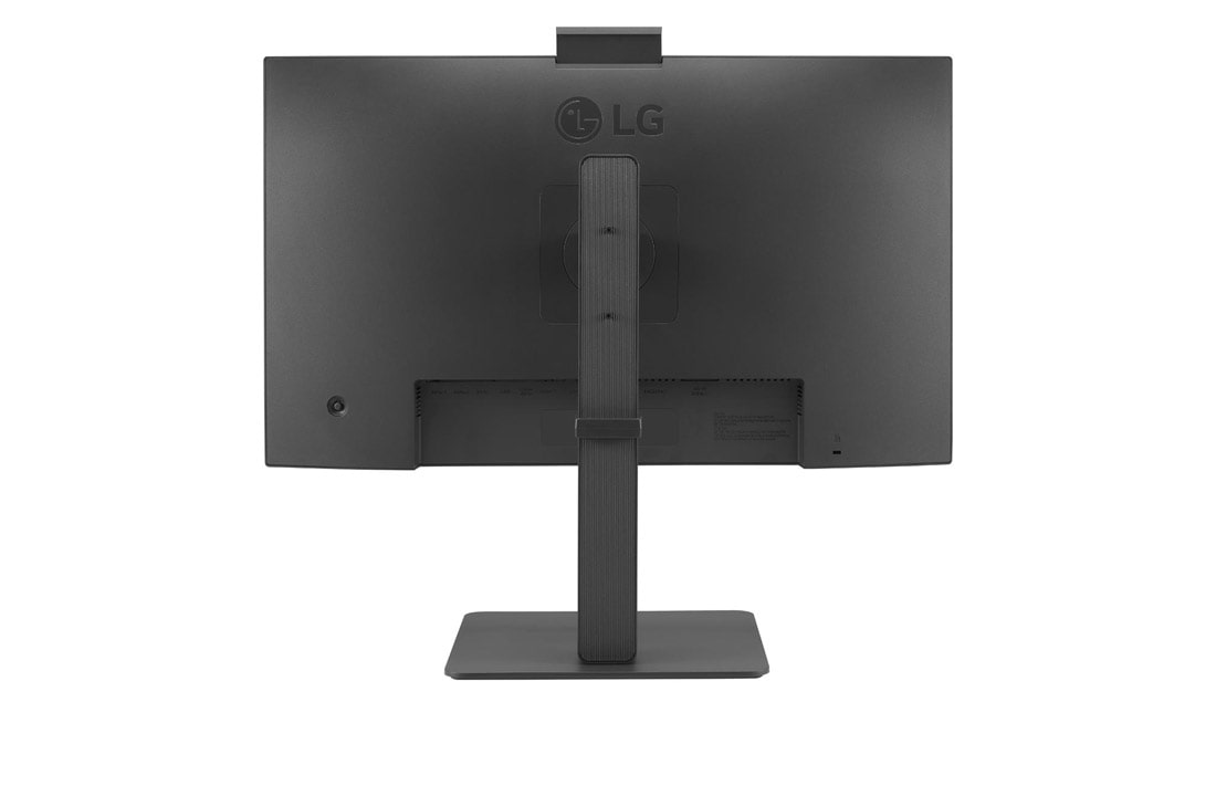 LG 27-inch Full HD (1920x1080) IPS Monitor with Built-in Webcam & Mic, rear view with push-pull Full HD webcam, 27BR750C, thumbnail 9