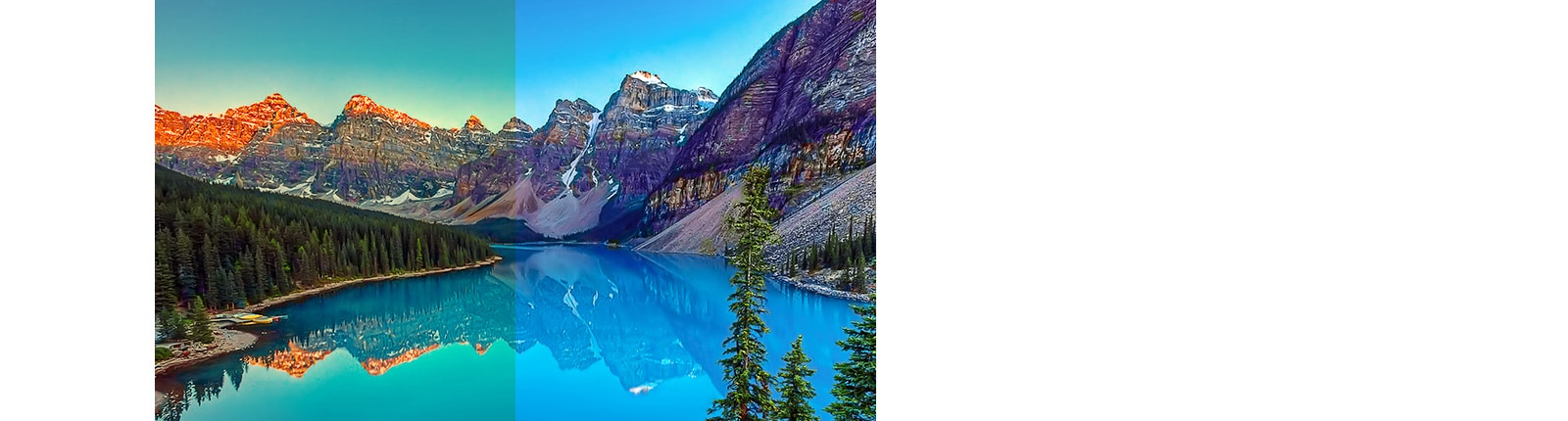 LG's Live Color Low Blue Light helps to protect your eyes against blue light by combining RGB hardware and software adjustments while maintaining vivid color quality.