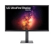 LG 31.5'' 4K OLED Display with Auto Self Calibration, front view without hood, 32BP95E, thumbnail 1