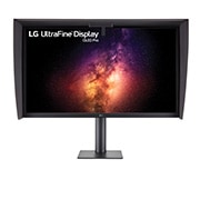 LG 31.5'' 4K OLED Display with Auto Self Calibration, front view, 32BP95E, thumbnail 2