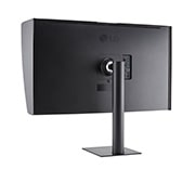 LG 31.5'' 4K OLED Display with Auto Self Calibration, rear perspective view, 32BP95E, thumbnail 8