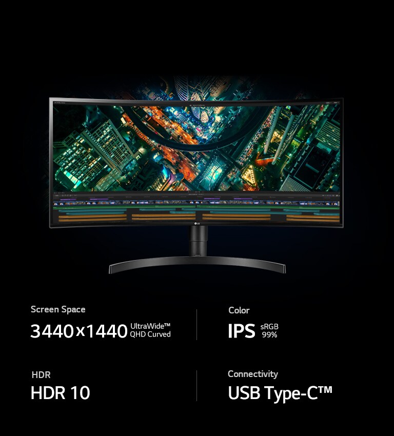 LG 34WN80C-B 34インチ湾曲型モニター Amazon.com: LG 34WN80C-B UltraWide Monitor 34” 21:9 Curved