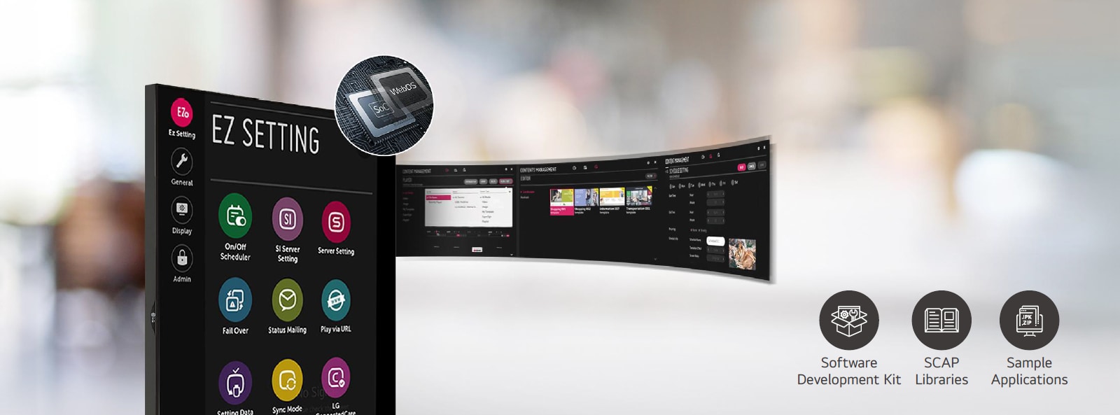 H.Y　LGデュアルスクリーン LG 55XS4P: Window Facing Display | LG Global Business