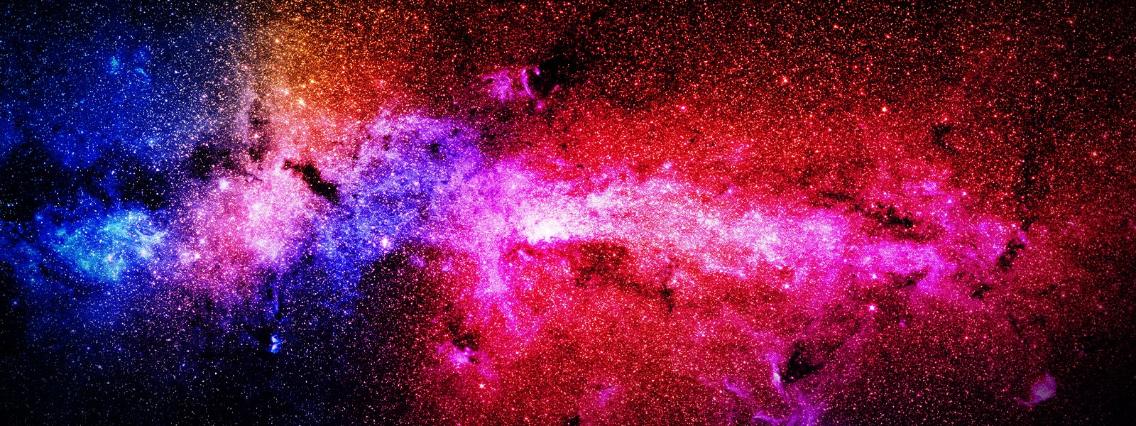 The cosmos with rich colors and vivid picture quality.