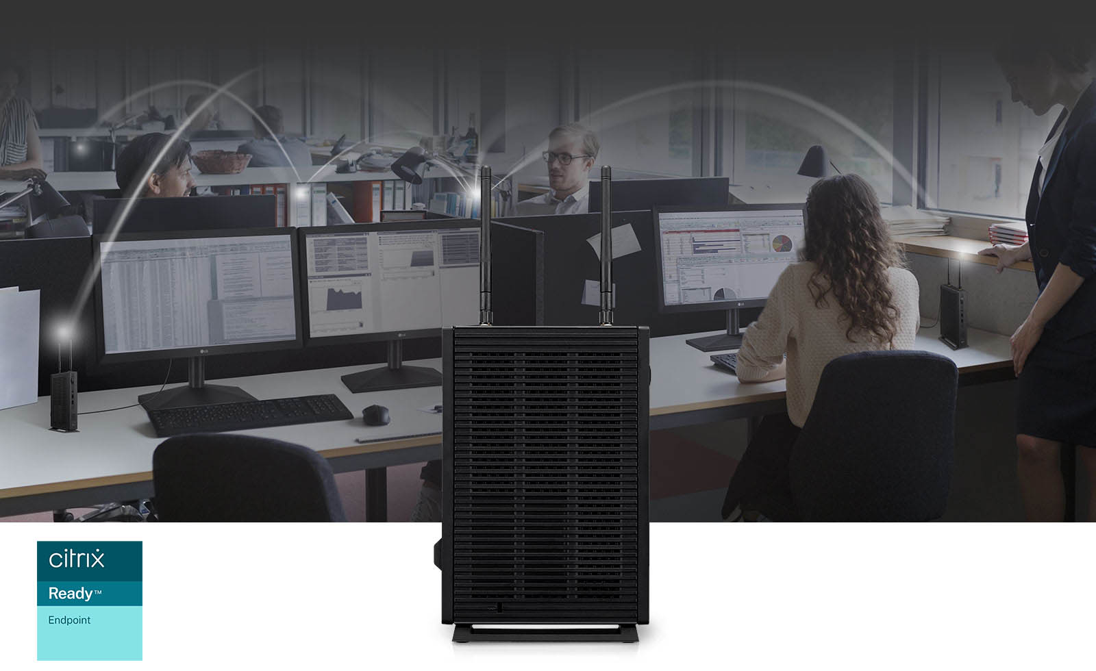 lg thin client offering better performance and lower costs than a conventional PC device