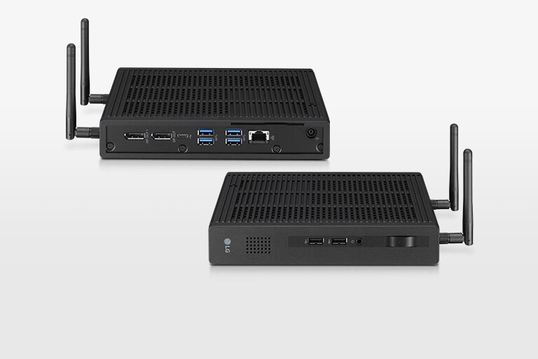 Various Interface : DisplayPort, USB Type-C™, USB 3.0, Gigabit Ethernet, USB 2.0,  Headphone & Mic Combo