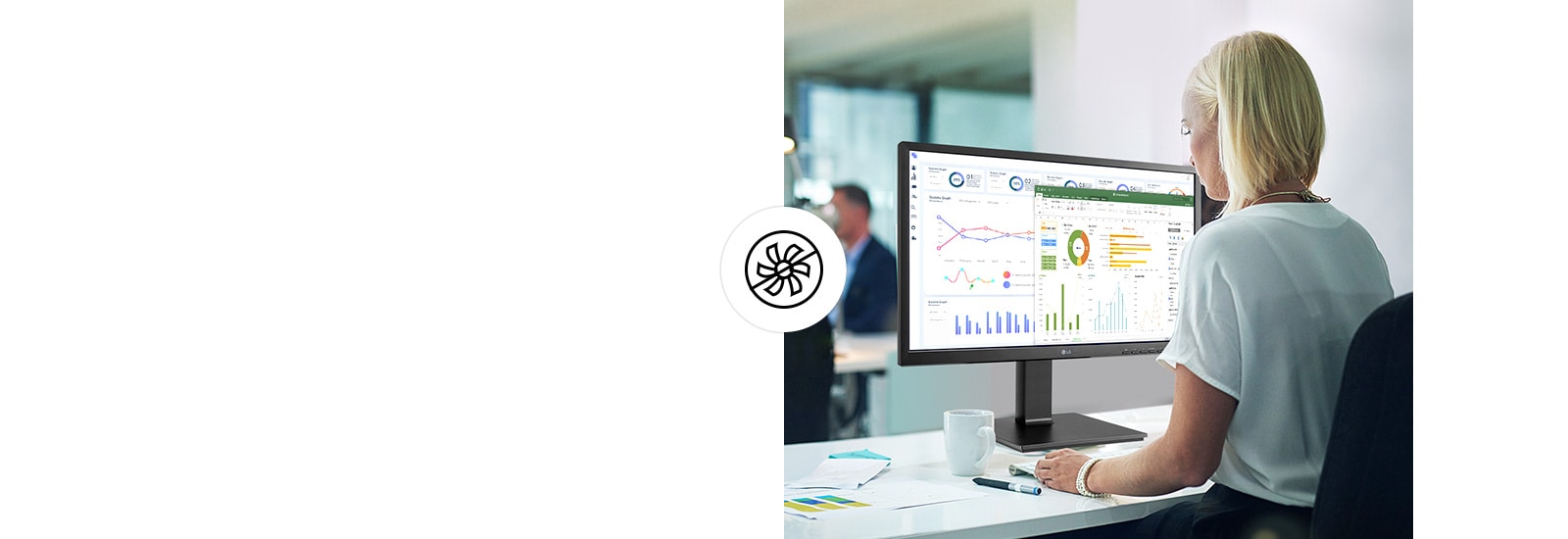 fanless design contributing to creating a pleasant office environment and increasing cost efficiency.