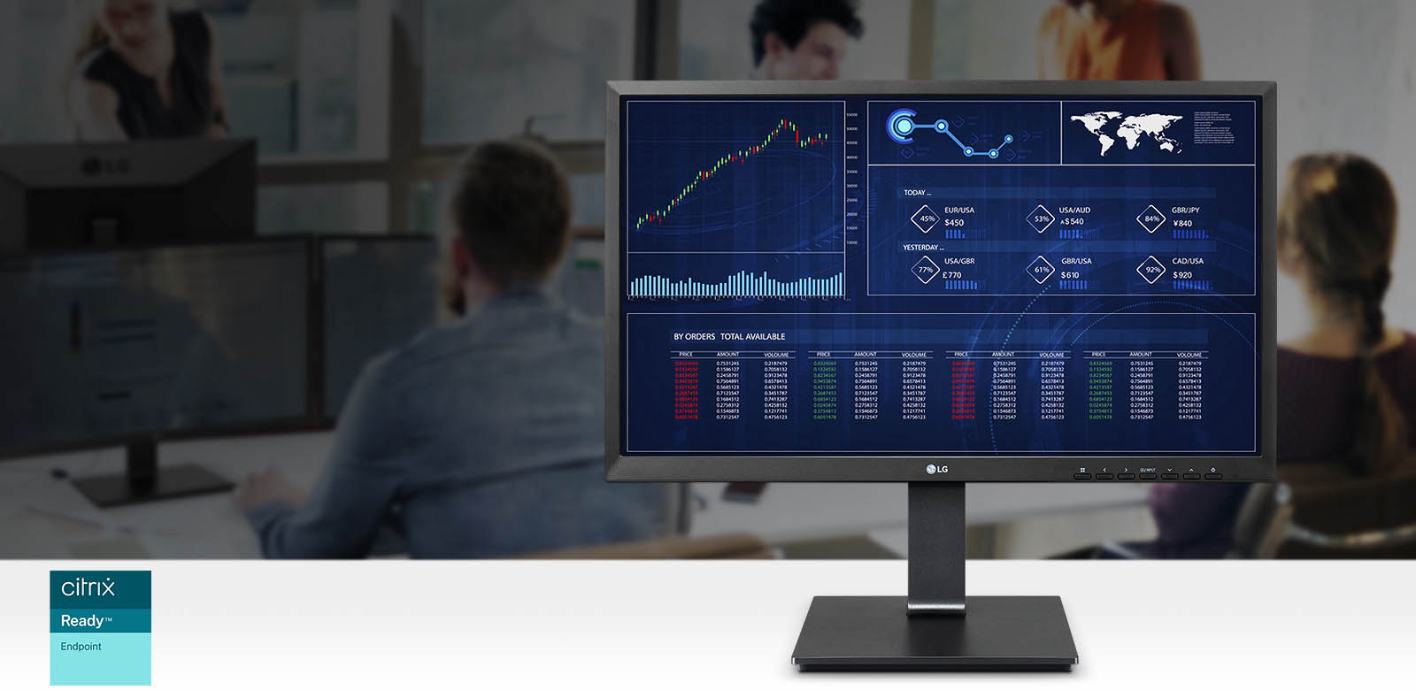 lg thin client offering better performance and lower costs than a conventional PC device.