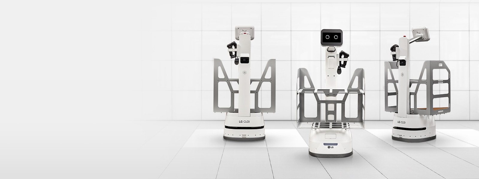 Meet reliable partners that will increase your work efficiency. LG CLOi CarryBot (LDLAXWT10)