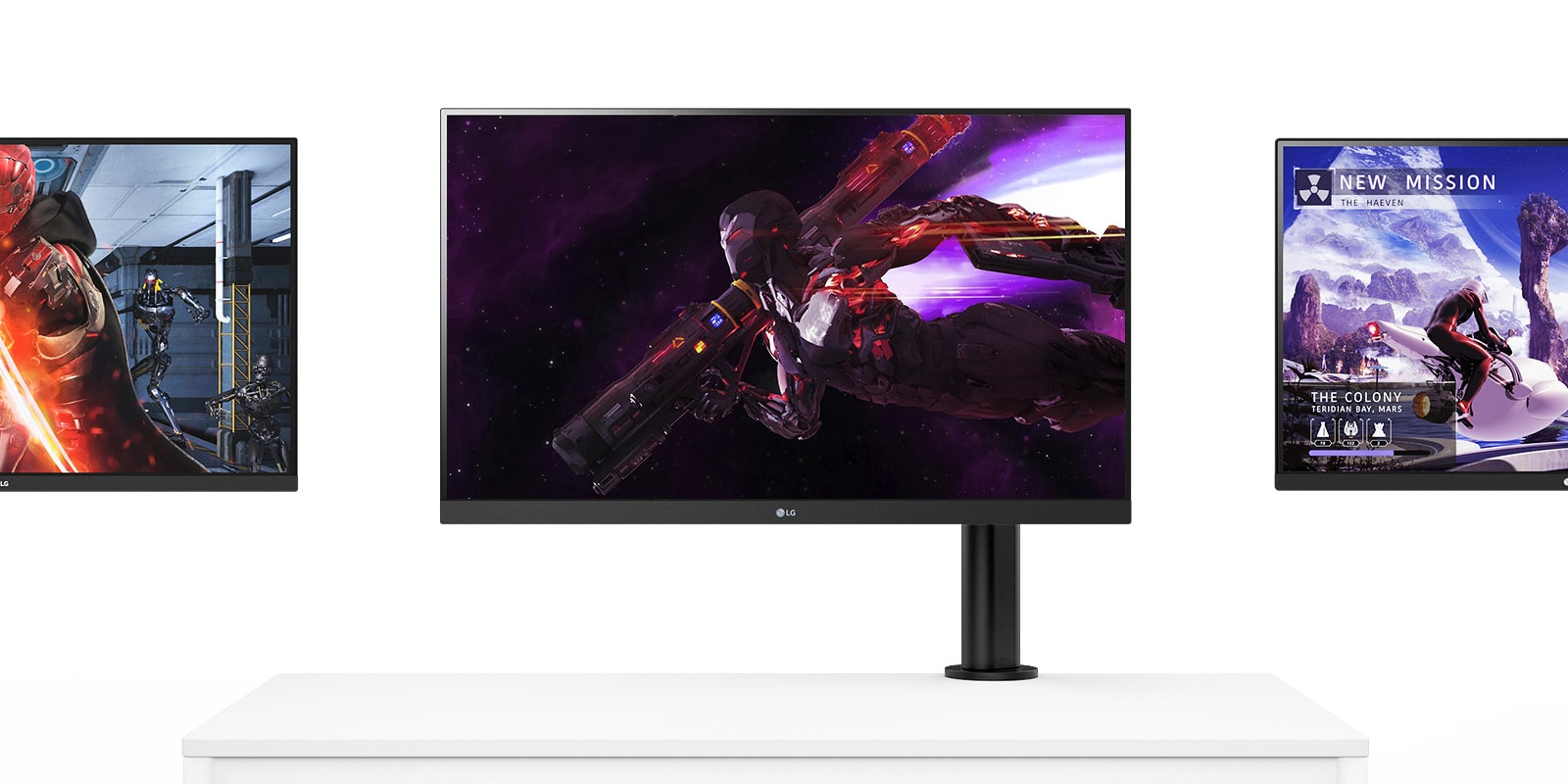 Various movement of display and pair with LG Monitor