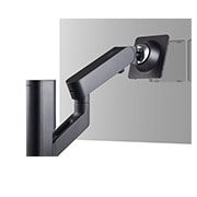 LG Ergo Stand, snaping monitor onto the arm with One Click Mount, EG800BB, thumbnail 12