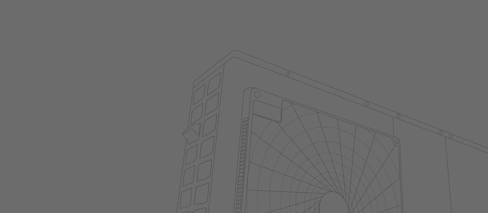 The front view of LG Heat Pump product is expressed in line drawing.