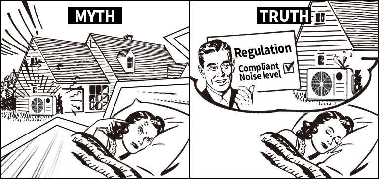 The truth and myths about heat pumps