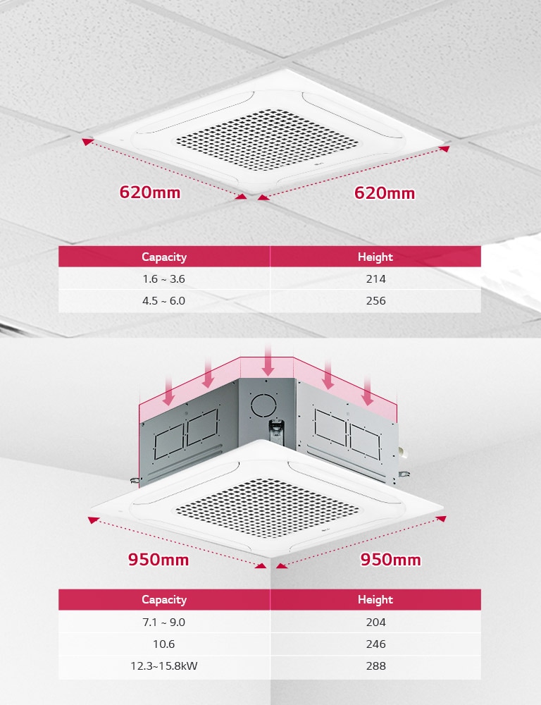 Indoor Ceiling Cassette Products Air Solution Business LG Global