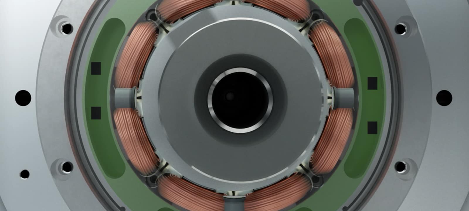 Magnetic Bearing system of LG Oil-free Centrifugal Chiller is displayed.