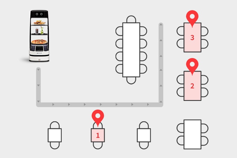 A weight detection sensor is applied for each tray.