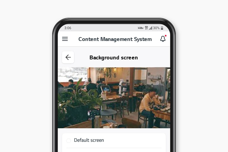 Promotion video change during driving