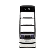 LG Reliable Serving Expert with Enhanced Driving Capacity, front view, LG CLOi ServeBot, thumbnail 1