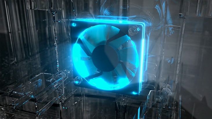 LG CLOi ServeBot Storage Ventilation in Action Image	