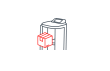 Item storage icon.	