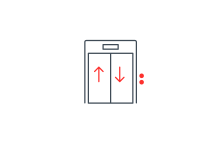 Elevator icon.	