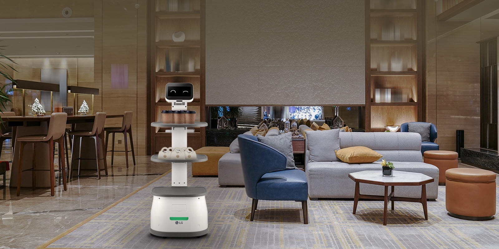 Leave the repetitive serving and clearing tasks to CLOi Servebot and focus on customer experience.