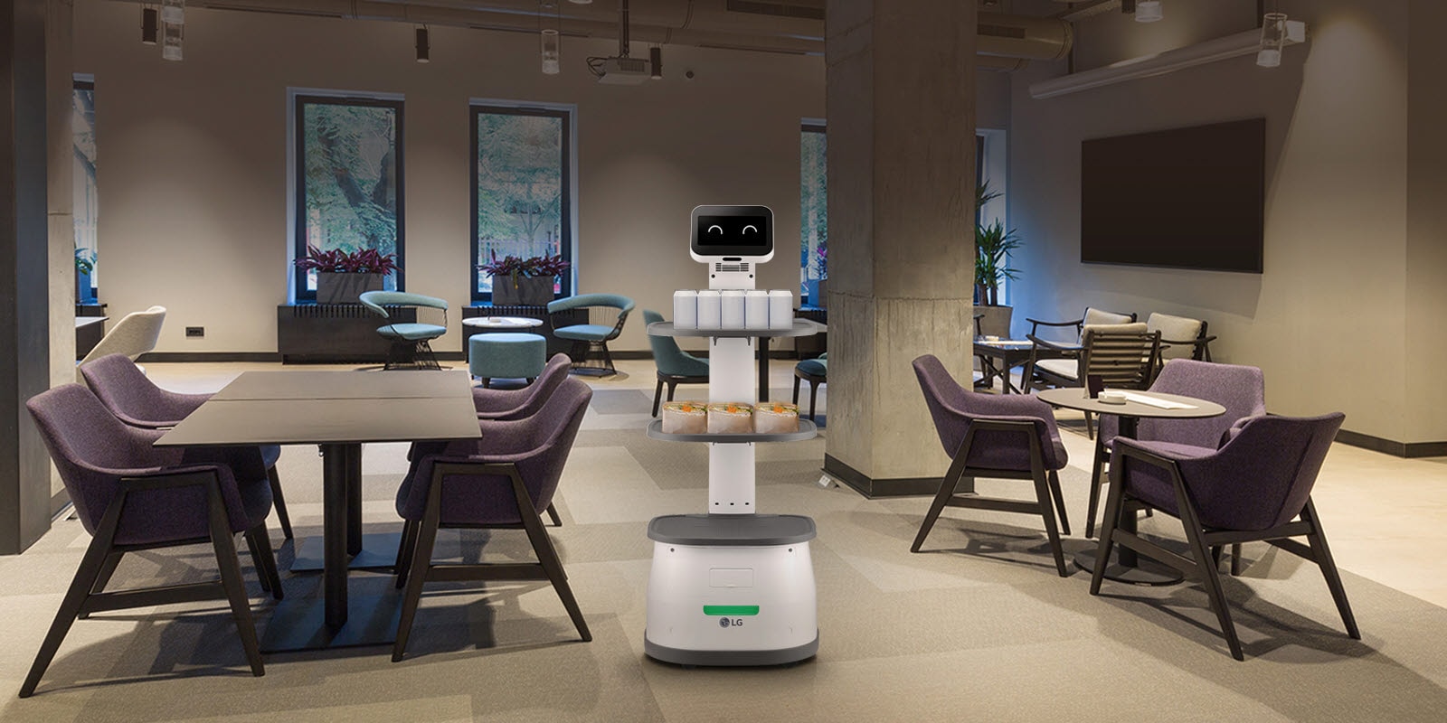 Leave the repetitive serving and clearing tasks to CLOi Servebot and focus on customer experience.