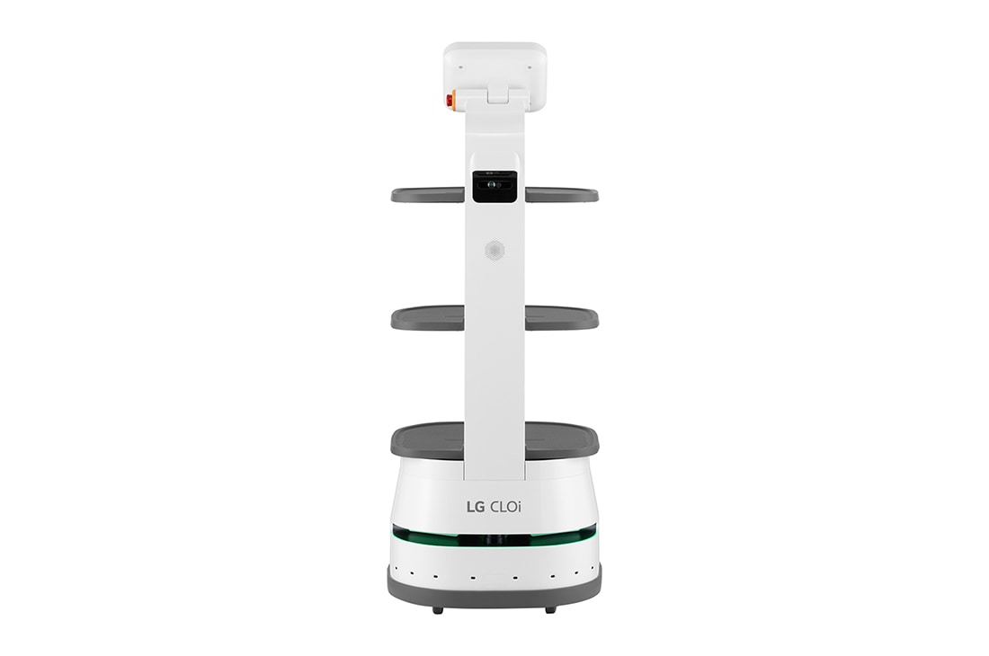 LG CLOi ServeBot (Shelf type), rear view, CLOi ServeBot (Shelf type)