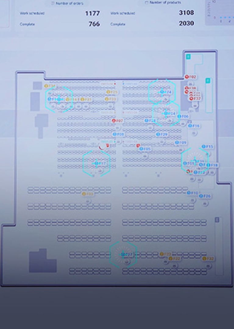 You can monitor the location of AMRs.	